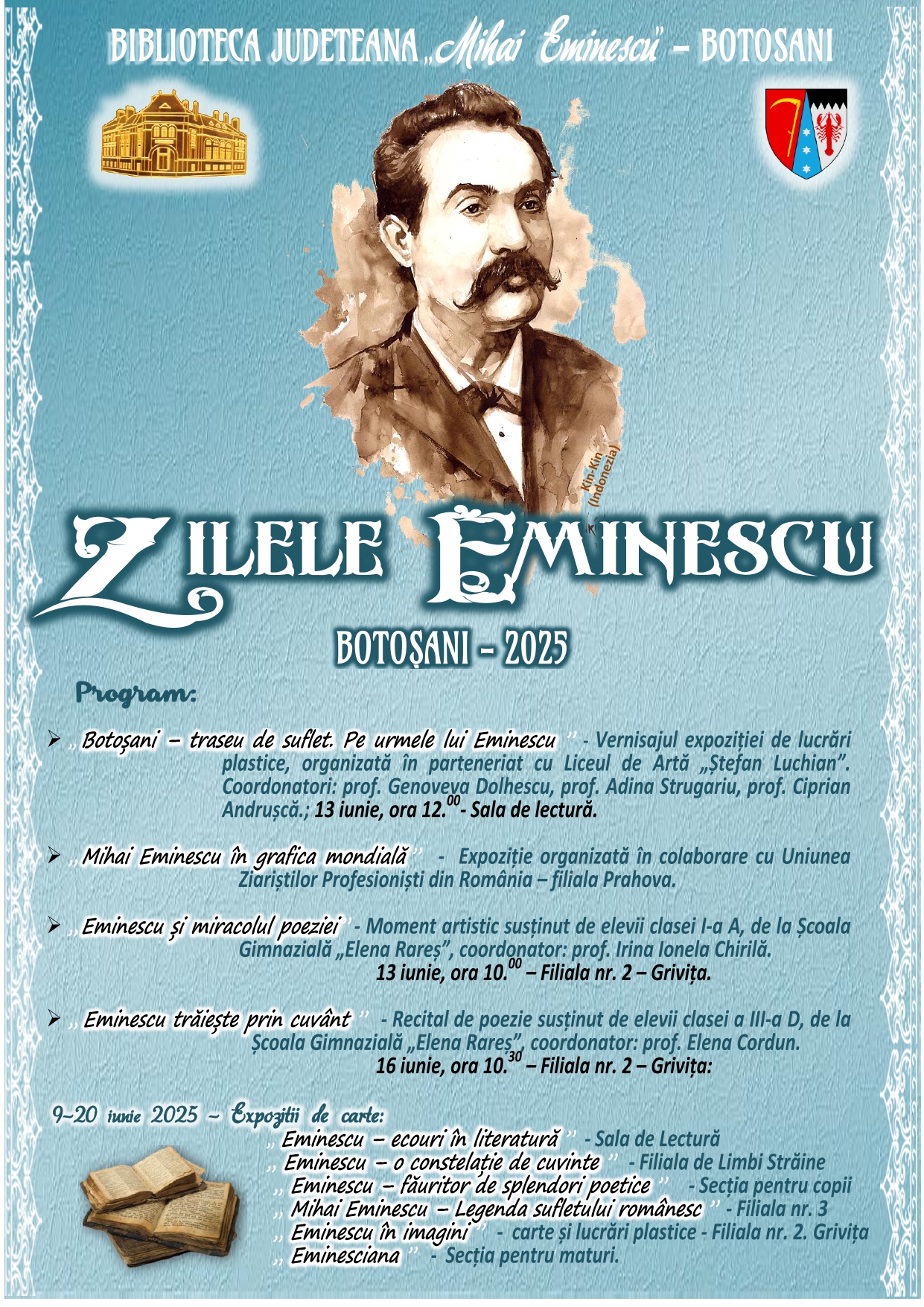 Zilele Eminescu - Botoșani 2025